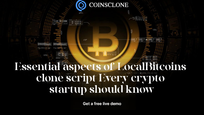 Essential aspects of LocalBitcoins clone script - Every crypto startup should know
