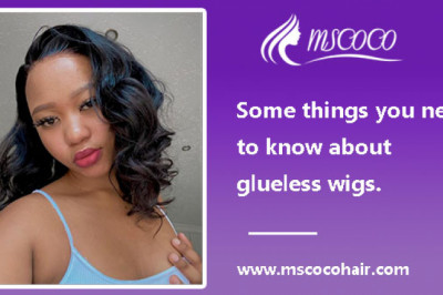 Some things you need to know about glueless wigs.