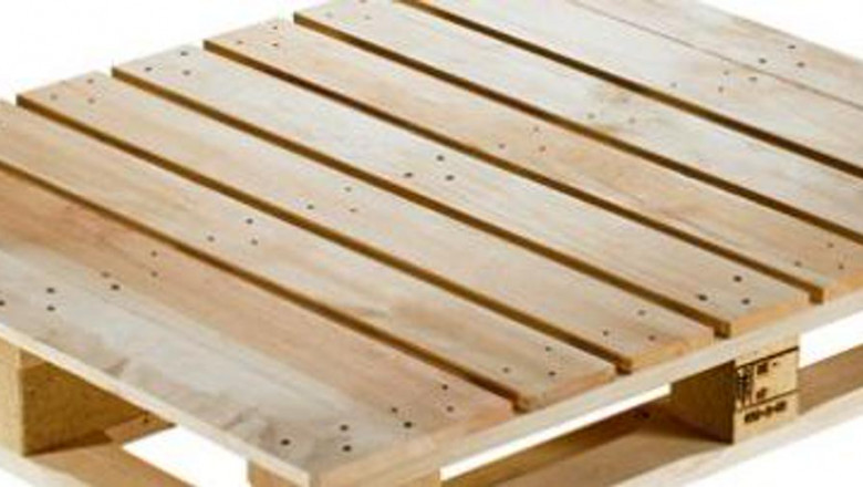 Wooden Pallets Are Ideal For Transporting Large Volumes Of Goods