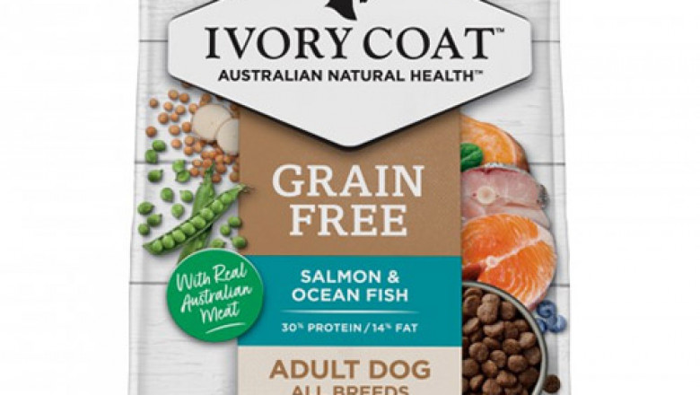 Buy Ivory Coat Dog Adult Grain Free Ocean Fish and Salmon Dog Food Online