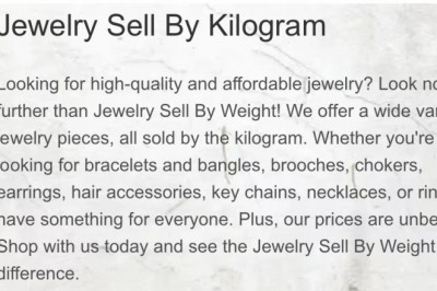 What is the wholesale jewelry by kilograms