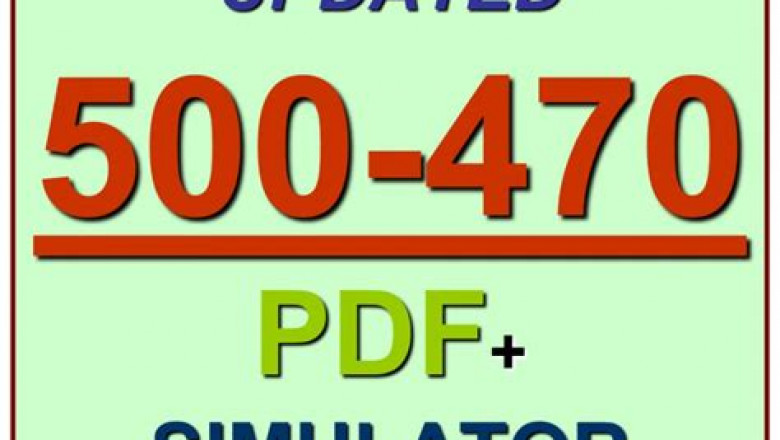 500-470 Guaranteed Questions Answers | Cisco 500-470 Associate Level Exam &amp; 500-470 Latest Dumps Ebook