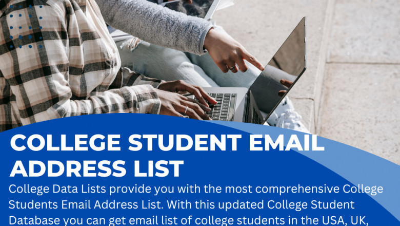 How to get College Student Email data List