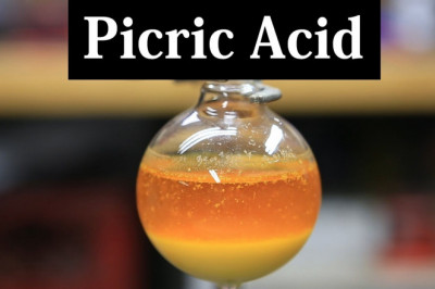 Picric Acid is Frequently Combined With Ammonium Nitrate to Produce a Powerful Explosive