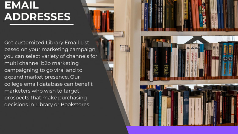 Email list of Library data base