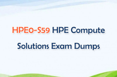 HPE0-S59 HPE Compute Solutions dumps