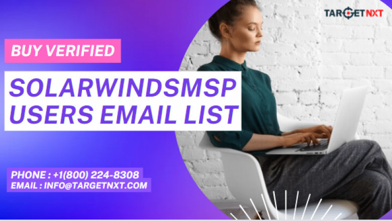SolarwindsMSP Users Email List | SolarwindsMSP Users Database