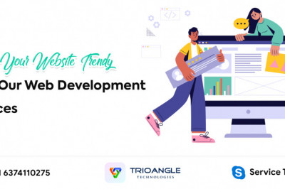 Build Your Website Trendy With Our Web Development Services