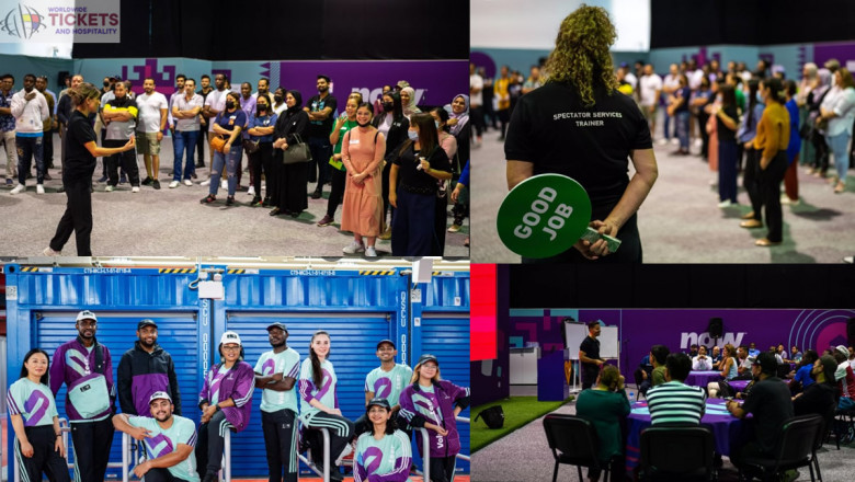 Training underway for Qatar Football World Cup volunteers