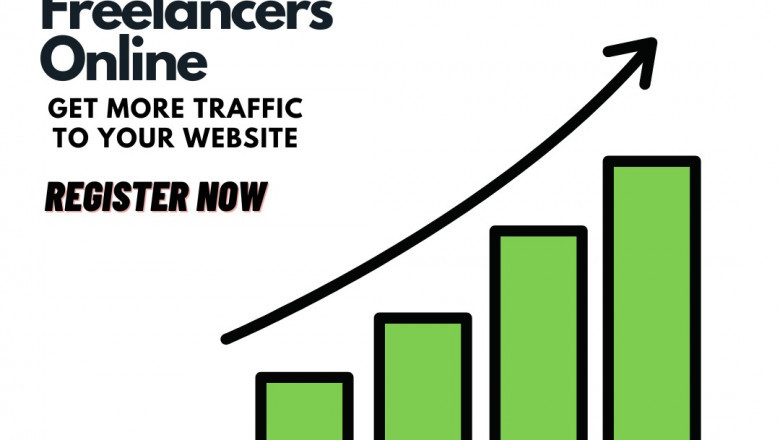 Now Hire experienced freelancers online to get more traffic on your website