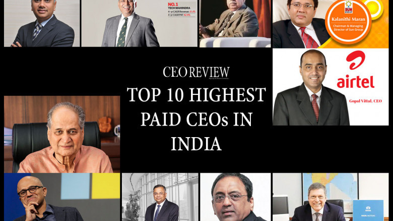 Here is a rundown of the 10 Highest paid ceos in India