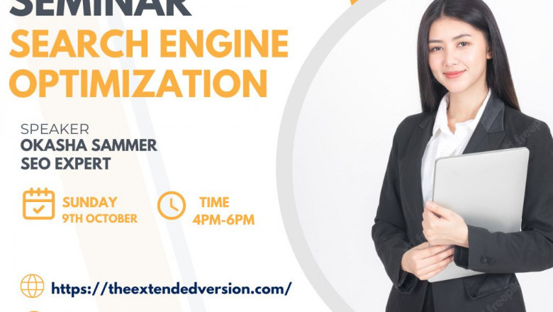 SEO Seminar: How to start earning with Search Engine Optimization Expertise