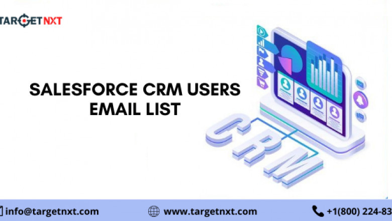 Salesforce CRM Users Email List | Salesforce CRM Users Database