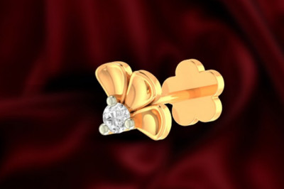 Go Minimalistic This Karwa Chauth With Our Studded Gold Nose Pins