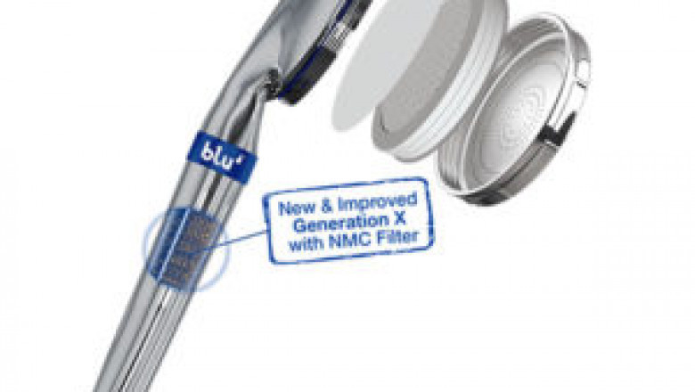 blu ionic shower filter