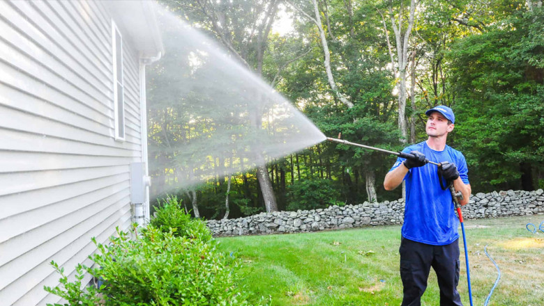Building Pressure Washing service
