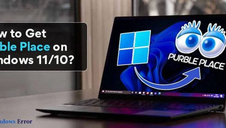 How Do I Get Purble Place on Windows 11/10?