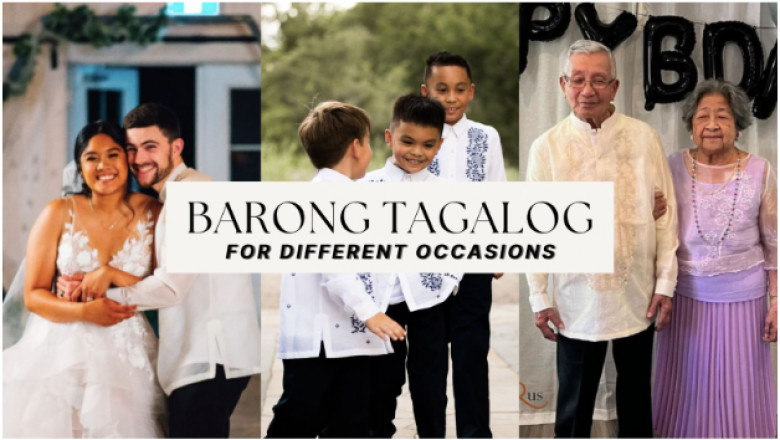 Barong Tagalog for Different Occasions