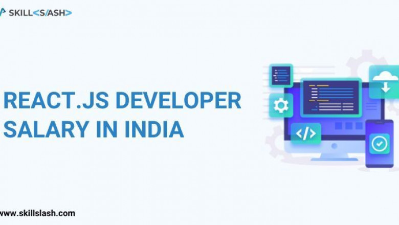 React.JS Developer Salary Range in India