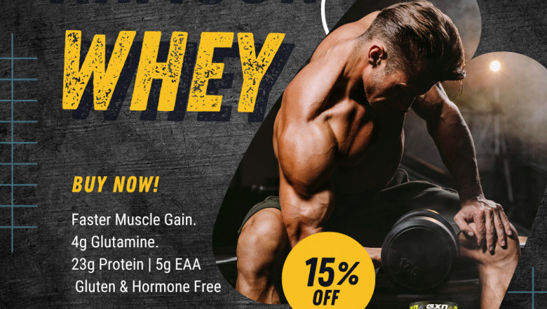 Best Whey Protein with Protein, EAA & Glutamine Precursor