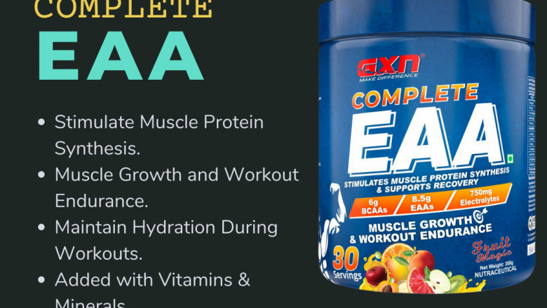 Order GXN EAA Supplement for Faster Muscle Recovery