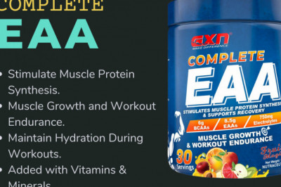 Order GXN EAA Supplement for Faster Muscle Recovery