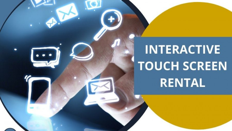 Touch Screen Rental in Dubai for a Magical Events