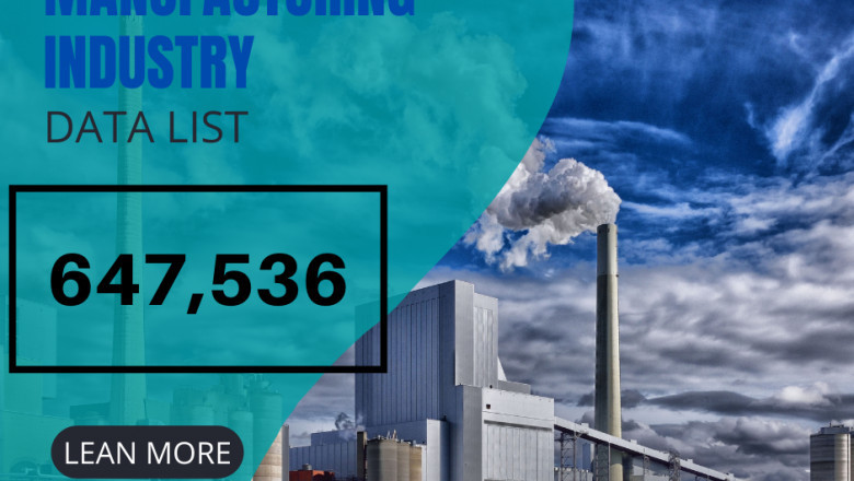 Email List of Manufacturing Industry !