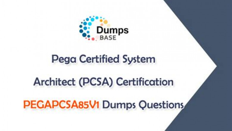 Pegasystems PEGAPCSA86V1 Certification Practice - PEGAPCSA86V1 Latest Study Guide, Exam PEGAPCSA86V1 Guide Materials