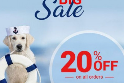 Get your Top Quality Pet Supplies with 20% OFF!!