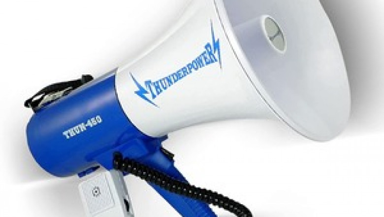 Megaphone 2.0: The Next Generation Of Rechargeable Megaphones