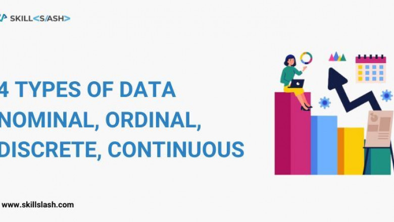 4 Types of Data: Nominal, Ordinal, Discrete, Continuous