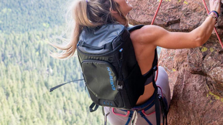 Hiking with a hydration backpack ensures your on-the-go water needs are always taken care of.