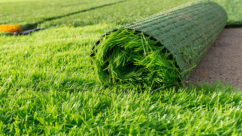 Artificial Turf Are Constructed Of Synthetic Fibres With Excellent Heat And Water Resistance