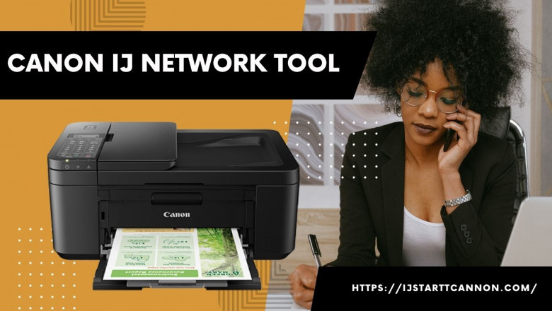 Canon IJ Network Tool User Manual