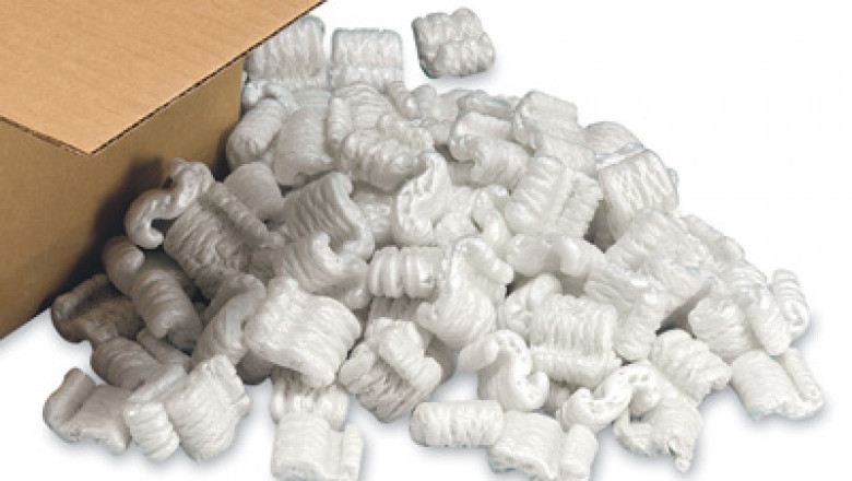 Loose Fill Polystyrene Packaging Is More Energy Efficient, Requires Less Water, And Weighs Less Than Corn Or Paper