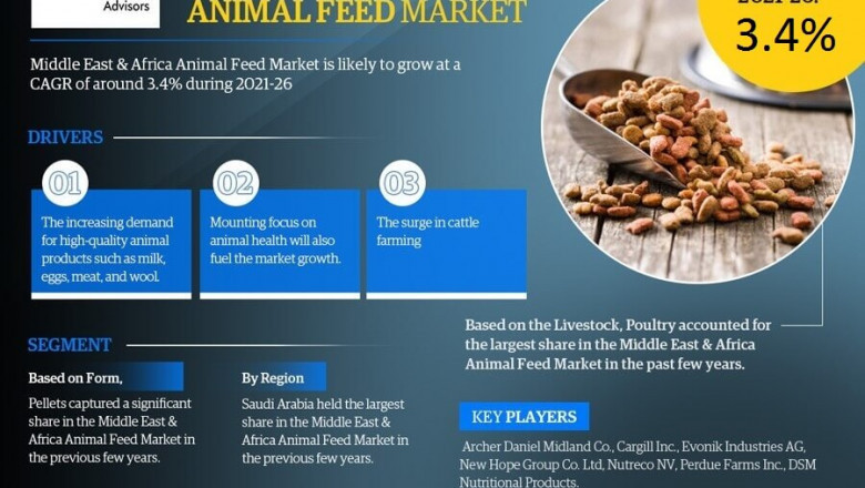 SWOT Analysis of the Middle East & Africa Animal Feed Market During 2021-26