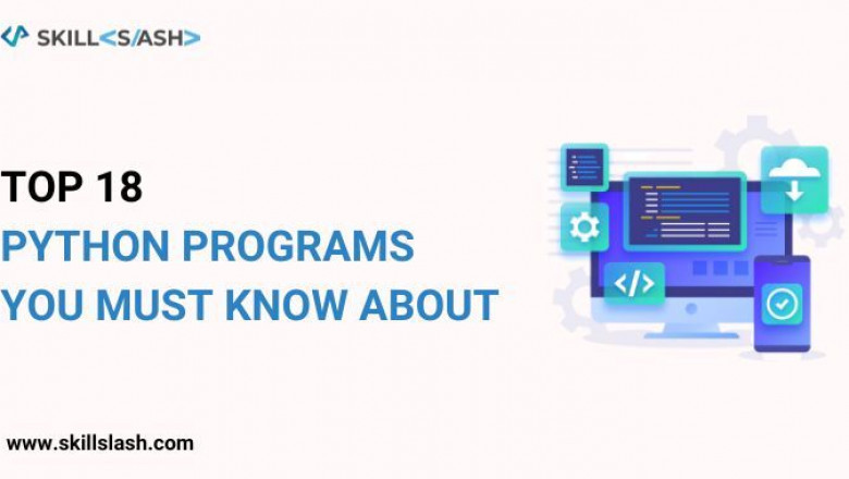 Top 18 Python Pattern Programs You Must Know About