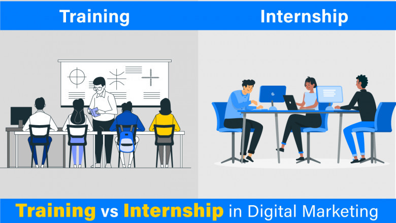 Training VS Internship In Digital Marketing, Which Is Best For You
