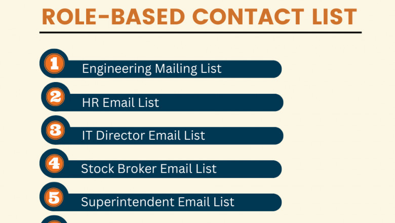 Role-Based Email List in USA