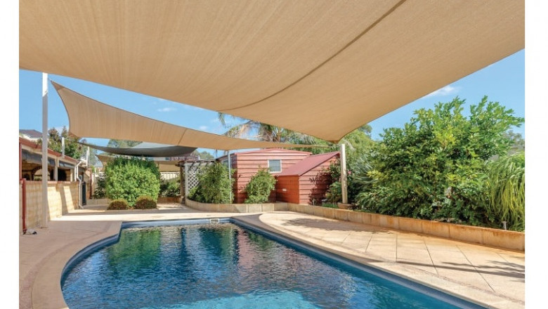 Protect yourself from the harsh weather with ready-made shade.