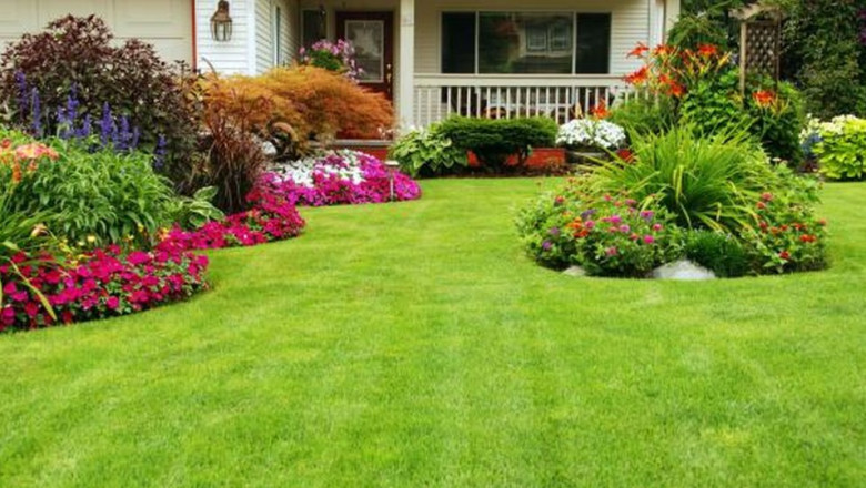 How do you make a beautiful garden in front of your house?