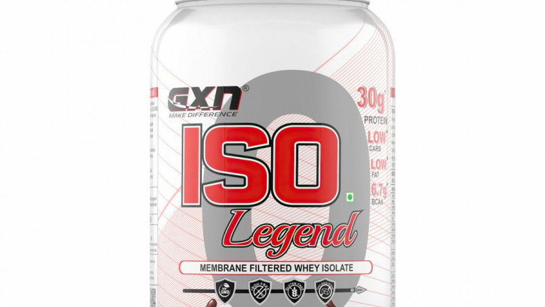 GXN ISO Legend with Membrane Filtered Isolate Protein