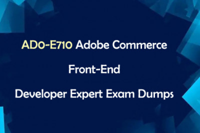 Adobe Commerce Front-End Developer Expert AD0-E710 exam dumps