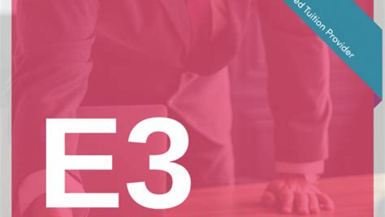 CIMA Pass4sure E3 Exam Prep, E3 Valid Exam Practice