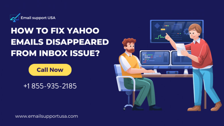 How to Fix Yahoo Emails Disappeared From Inbox Issue?
