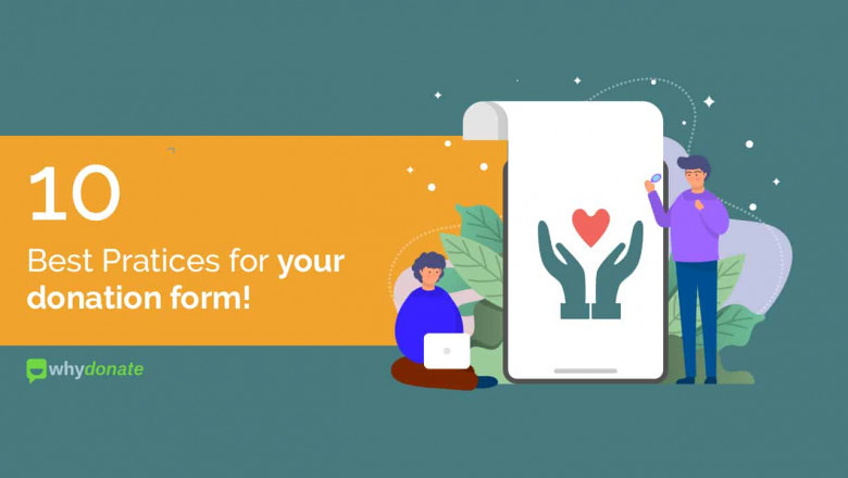 Online Fundraising: 10 Best Practices For Your Donation Form