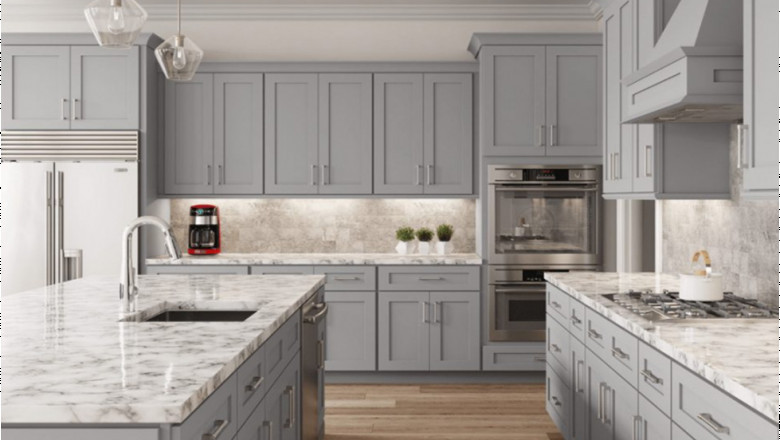 Pros and Cons of DIY When Remodeling Your Kitchen With Grey Stained Kitchen Cabinets
