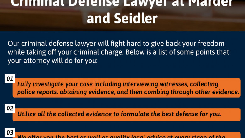 Criminal Defense Lawyer at Marder and Seidler