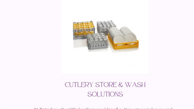Shop Plastic cutlery storage box with lid online at Caterbox